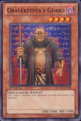 Yugioh Gravekeeper's Guard #SDMA-EN009 Structure Deck: Marik 1st Edition-image