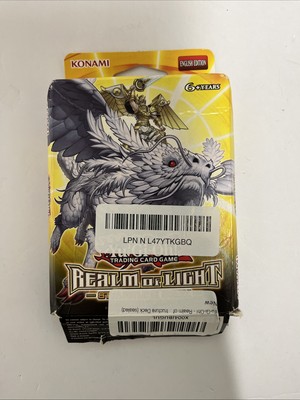 YU-GI-OH! TCG Structure Deck Realm of Light Damaged Box-image