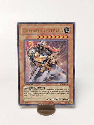 Gilford the Legend SD5-EN001 Structure Deck: Warrior's Triumph 1st Edition LP-image