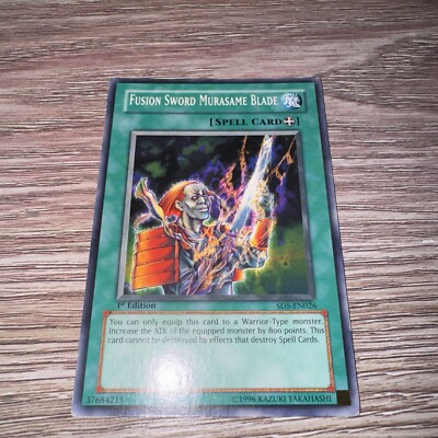 Fusion Sword Murasame Blade SD5-EN026 Structure Deck: Warrior's Triumph 1st...-image