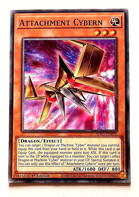 Yu-Gi-Oh Structure Deck: Cyber Strike Attachment Cybern Trading Card-image