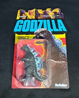 Super7 ReAction Godzilla 1974 Charged Up Figure Unpunched Sealed-image