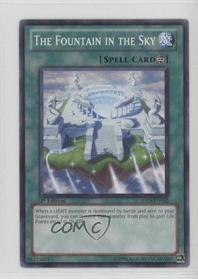 2011 Yu-Gi-Oh! Lost Sanctuary Structure Deck 1st Edition The Fountain in Sky 0b5-image