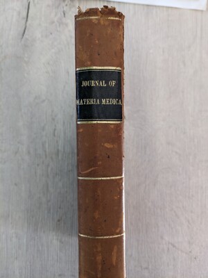 Journal of Materia Medica by Dr. Charles A. Lee January-1859-image