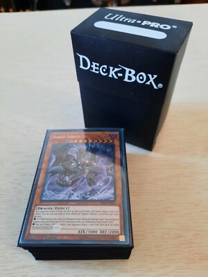 Yu-Gi-Oh! Lair of Darkness Structure Deck 1st Edition Double Sleeved w/ Deck Box-image