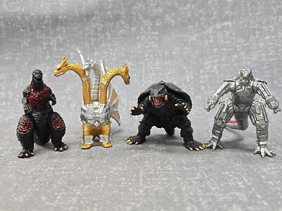 King Of Monsters Godzilla Figure Lot Mecha King Ghidorah Gamera 3