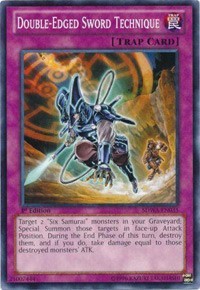 Structure Deck: Samurai Warlords #SDWA-EN035 Double-Edged Sword Technique-image