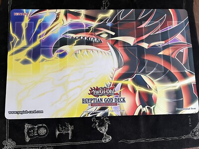 Yu-Gi-Oh! Structure Deck Mat - Egyptian God Deck: Slifer the Sky Dragon - NM-image