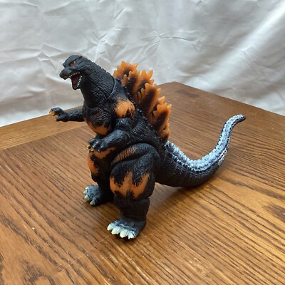 2001 BANDAI BURNING Godzilla Figure (1995)  Classic Figure TRANSLUCENT-image