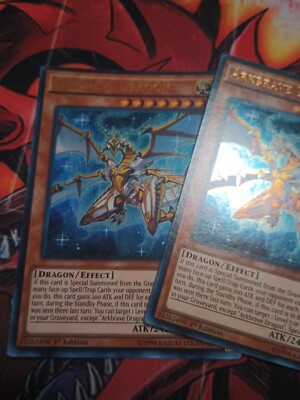 4 Arkbrave Dragon SR02-EN000 Structure Deck:Rise of the True Dragons 1st Edition-image