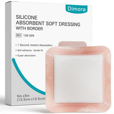 Silicone Wound Dressings with Ultrasorb Polymer - 5