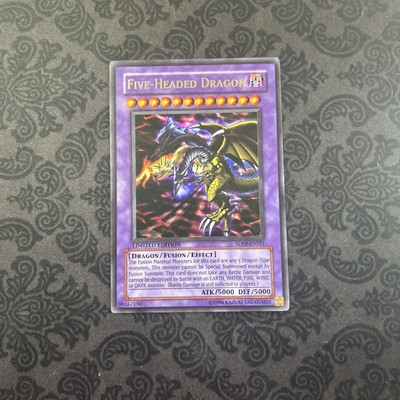 Yugioh Five-Headed Dragon SD09-ENSS1 Limited Ultra Rare-image