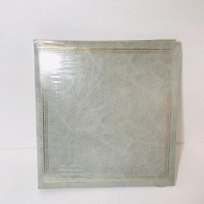 Vintage Pioneer Photo Album Scrapbook Gray W/Gold Trim SB-700R NEW Old Stock-image