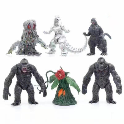 Godzilla x King Kong Mechagodzilla Biollante 6pcs Monster 3.5