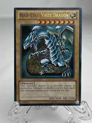 Yugioh Blue-Eyes White Dragon Structure Deck Ultra Rare SDBE-EN001-image