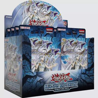 Yu-Gi-Oh! Structure Deck: 1st Edition Blue-Eyes White Destiny x8-image
