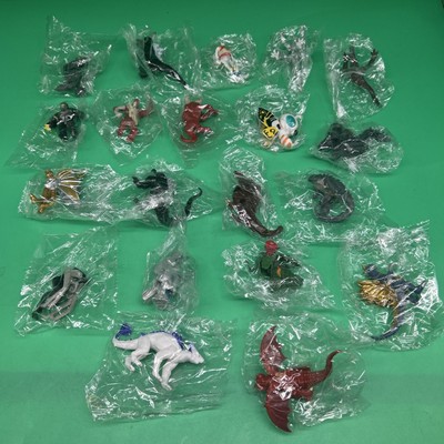 Godzilla mini figures King Of The Monsters Lot Of 20 #CU-image