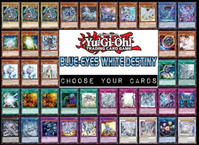 CHOOSE YOUR CARDS: Blue Eyes White Destiny Structure Deck  Yugioh TCG NM SDWD-image