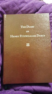The Diary of Henry Fitzwilliam Darcy 1997 Leather First Edition Scarce Blau-image