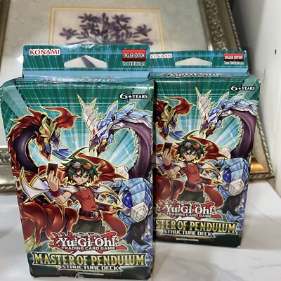 Structure Deck: Master of Pendulum - 1st Edition Yugioh Sealed/ Set Of 2-image