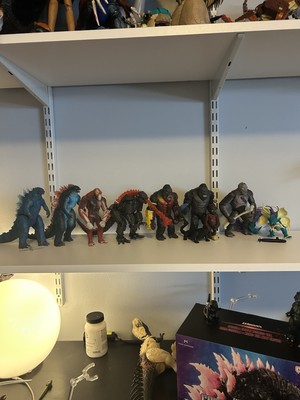Playmates toys Godzilla X Kong Figures, Giant Shimo Included as well -image