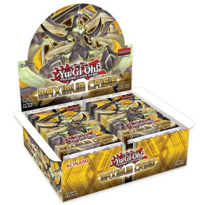 YUGIOH MAXXIMUM CRISIS Booster Box New *Factory Sealed*-image