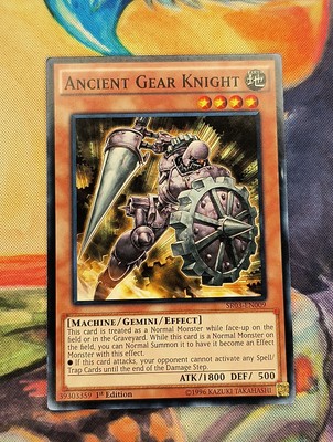 Ancient Gear Knight SR03-EN009 Structure Deck: Machine Reactor 1st Edition-image