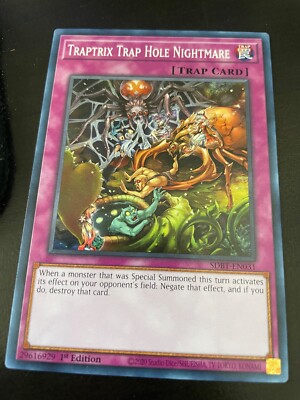 Traptrix Trap Hole Nightmare SDBT-EN031 Structure Deck: Beware of Traptrix -image