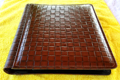 NIB RAIKA MEN WOMEN TOP GRAIN COWHIDE BROWN LEATHER LUX PHOTO ALBUM HANDMADE USA-image