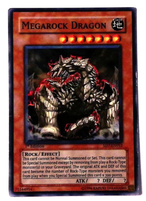 Megarock Dragon Yu-Gi-Oh Structure Deck: Invincible Fortress Rock Effect Common-image