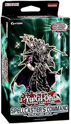 YUGIOH SPELLCASTERS COMMAND STRUCTURE DECK New *Factory Sealed*-image