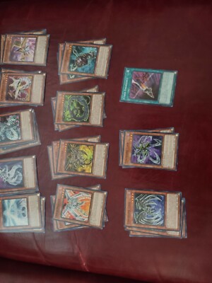 Yugioh cyber strike structure deck Common Cards Lot Read description-image