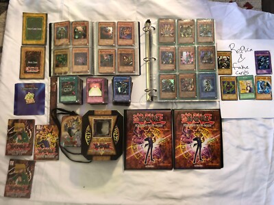 Vintage YuGiOh Collection Lot /700+ Cards, 83 Holos, Rares, 1st Ed, Tins & More-image