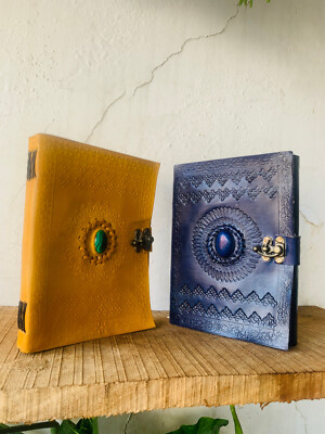 Goat Handmade Leather Journal beautiful Eye Journal Special Offer-image