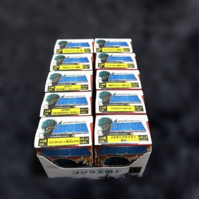 BANDAI Godzilla Kingdom Mini Figure complete Set Japan Unused-image