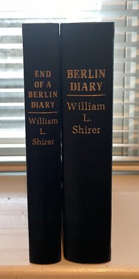 Easton Press - Berlin Diary & End Of A Berlin Diary - William L. Shirer-image