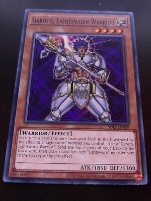 Garoth, Lightsworn Warrior SDLI-EN009 Structure Deck: Realm of Light 1st Edition-image