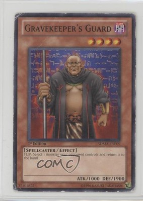 Gravekeeper's Guard 1st Ed. YuGiOh Marik Structure Deck #SDMA-EN009 2010 0su9-image