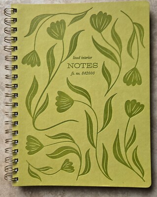 Fringe Studio Notebook Journal ~ LUSH NOTES ~ Spiral 192 lined pages-image