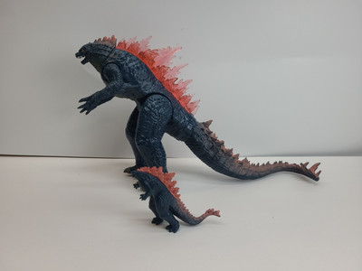 Godzilla X Kong The New Empire Godzilla Evolved Action Figure And Mini-image