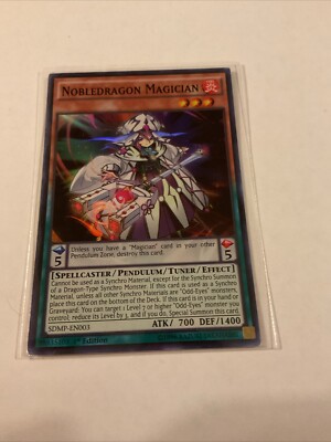 Nobledragon Magician SDMP-EN003 Structure Deck: Master of Pendulum 1st Edition-image