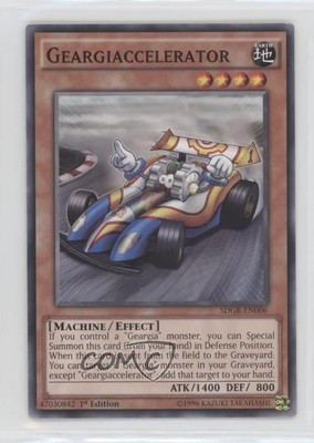 2014 Yu-Gi-Oh! Geargia Rampage Structure Deck 1st Edition Geargiaccelerator 0b3-image