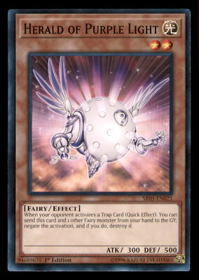 Yugioh Herald of Purple Light #SR05-EN021 Structure Deck: Wave of Light LP-image