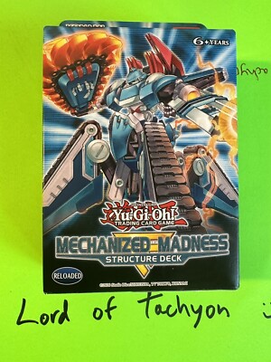 Yugioh Mechanized Madness Structure Deck Sealed-image