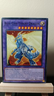 Blue-Eyes Tyrant Dragon 1st Ed Misprint [NM] - Yu-Gi-Oh! SDWD [Common]-image