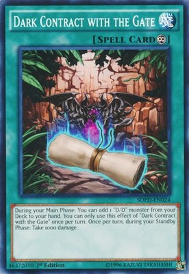 Structure Deck: Pendulum Domination #SDPD-EN024 Dark Contract with the Gate-image