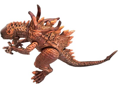 Xenomorpho Alien Xenodzilla Godzilla Alien 7” Hybrid Action Figure Mexico Toy-image