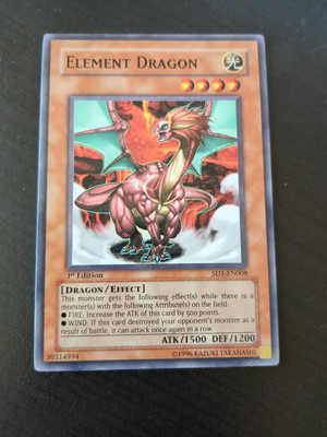 Element Dragon SD1-EN008 Structure Deck: Dragon's Roar 1st Edition-image