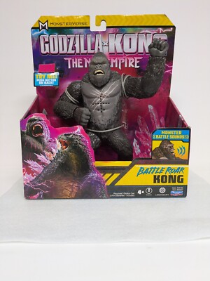 GODZILLA X KONG BATTLE ROAR KONG THE NEW EMPIRE PUSH BUTTON BATTLE SOUNDS! 2024-image