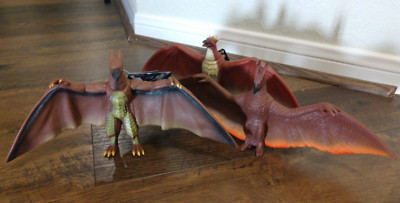 Bandai Toho Godzilla Final Wars Rodan + 1993 Rodan + 2019 Rodan Radon lot vinyl-image